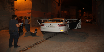 Eyyübiye'de Araç Tarandı, 1 Ölü, 1 Yaralı