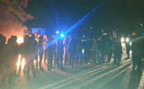 Eyyübiye'de arıza ekibi rehin alındı