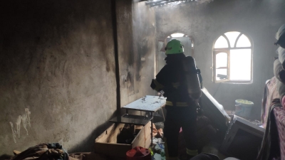 Eyyubiye"de mesken yangını