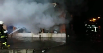 Eyyübiye'de yangın paniği