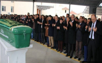 Fakıbaba ablasına  son görevini yaptı