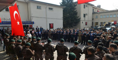 Fakıbaba Arfin'e Gidecek Özel Hareket Polislerin Törenine Katıldı