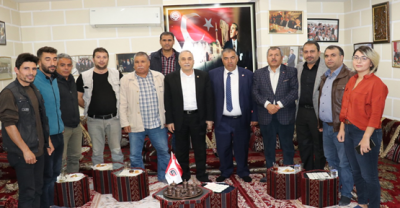 Fakıbaba Çalışan Gazetecileri Ziyaret etti