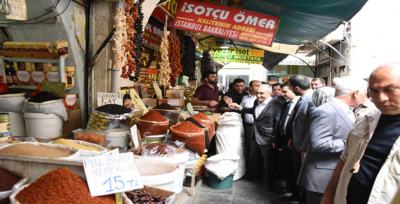 Fakıbaba, Esnafı Ziyaret Etti