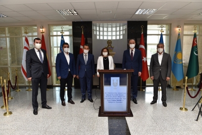 Fatma Şahin'den Valiliğimize Ziyaret