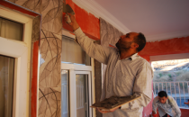 Fayans'a yön veren Suriyeli işçiler