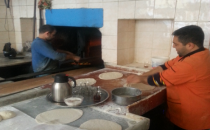 Fırıncının imdadına çaycı yetişti