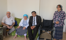 Gazi eşinin ihtiyacı giderildi