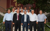Gaziantep Halfetiler Derneğinden Rektör Gür `e Ziyaret