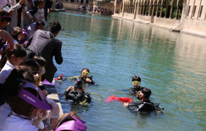 Gençler Balıklıgöl'ü temizlediler