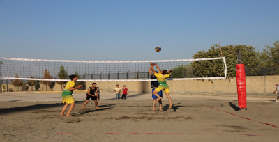Gençler Plaj Voleybol Heyecanı Yaşadı