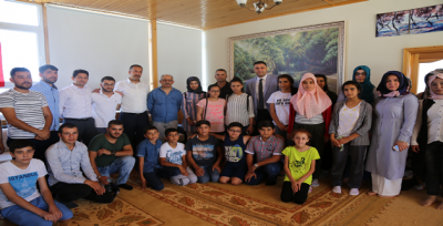 Gençlerden, Şehit Direkli'nin Ailesine Ziyaret