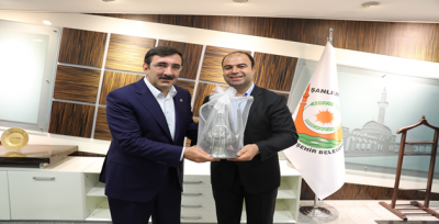 Genel Başkan Yardımcısı Yılmaz Büyükşehir Belediyesini Ziyaret Etti