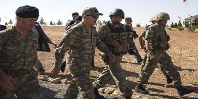 Genelkurmay Başkanı Akar, Şanlıurfa-Suriye Sınırında