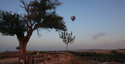 Göbeklitepe'de sıcak hava balonuyla tanıtım uçuşu gerçekleştirildi