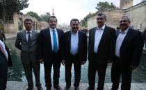 Gökçek ve Çelik Balıklıgöl' ü gezdi