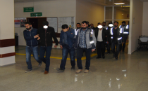 Gözaltına  alınanlar sağlık kontrolünden geçirildi