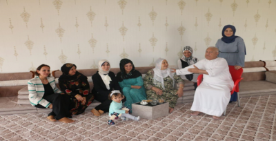 Gülhan Erin Akçakale ve Harran'da Aileleri Ziyaret Etti