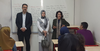 Güven, AK aday Açanal ile Esnafı Ziyaret Etti