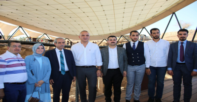 Güven, Kültür ve Turizm Bakanı Ersoy'ın Programlarına Eşlik Etti