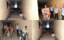 Haberimiz üzerine alt geçit temizlendi