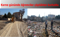 Haberimiz üzerine Belediye harekete geçti