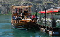 Halfeti'de turist bereketi