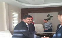 Halil Bulut, Nihat Çiftçi'yi ziyaret etti