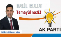 Halil Bulut Temayül'de destek istiyor