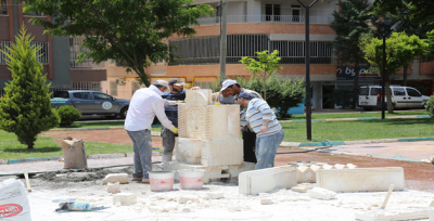 Haliliye Belediyesi, 6 Parka Çeşme Yapıyor
