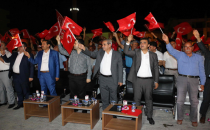 Haliliye Belediyesi, Demokrasi Nöbetini Bozova'da Sürdürdü