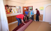 Haliliye Belediyesi, Okul Mescitlerini Halıyla Donattı