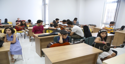 Haliliye Belediyesinde Gençler Müzik İle Tanışıyor