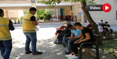 Haliliye Belediyesinden YKS'ye Giren Öğrencilere Su İkramı