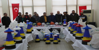 Haliliye Belediyesinden, Okullara Spor Malzemesi Desteği