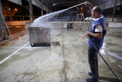 Haliliye Belediyesi'nden, Kurban Kesim Sonrası Yoğun Temizlik