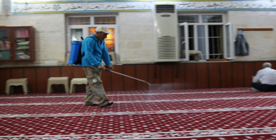 Haliliye Belediyesinden İbadethanelere Gül Suyu