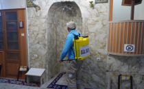 Haliliye Belediyesi'nden İbadethanelere Gül Suyu