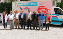 Haliliye Belediyesinin Mobil Kanser Tarama Aracı Faaliyete Girdi