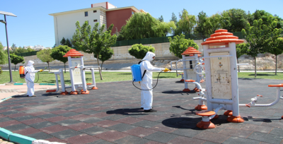 Haliliye, Halk Sağlığı İçin Tedbiri Elden Bırakmıyor