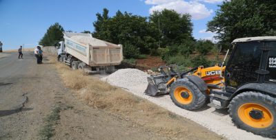 Haliliye, İlçe Genelinde Yol Yapım Atağını Sürdürüyor