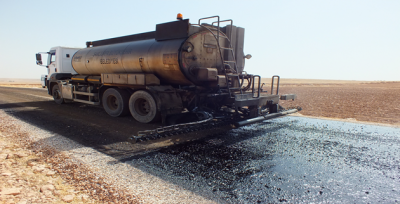 Haliliye Kırsalında Sathi Asfalt Çalışması