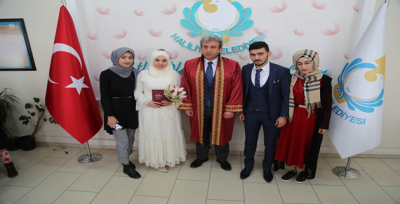 Haliliye'de 14 Şubat'ta 49 Nikah Kıyıldı