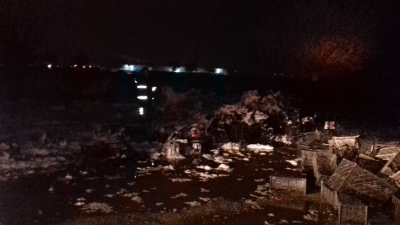 Haliliye'de Dönüşüm Deposunda Yangın