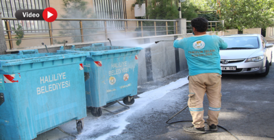Haliliye'de Hijyen Çalışmaları Hız Kesmiyor