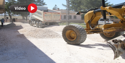 Haliliye'de Kırsal Mahallelere Parke Döşemesi Sürüyor