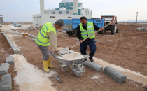 Haliliye'de Kırsalda Park Yapım Çalışması