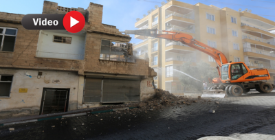 Haliliye'de Metruk Yapılar Yıkılıyor