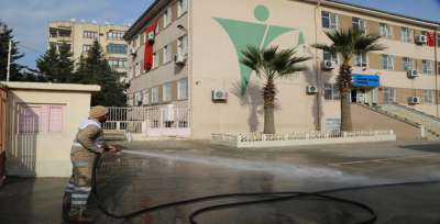 Haliliye'de Okul Bahçeleri İkinci Dönem İçin Tertemiz Hale Getirildi