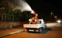 Haliliye'de Ramazan Ayı'nda Yoğun İlaçlama Çalışması